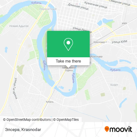 Элсерв map