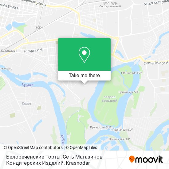 Белореченские Торты, Сеть Магазинов Кондитерских Изделий map
