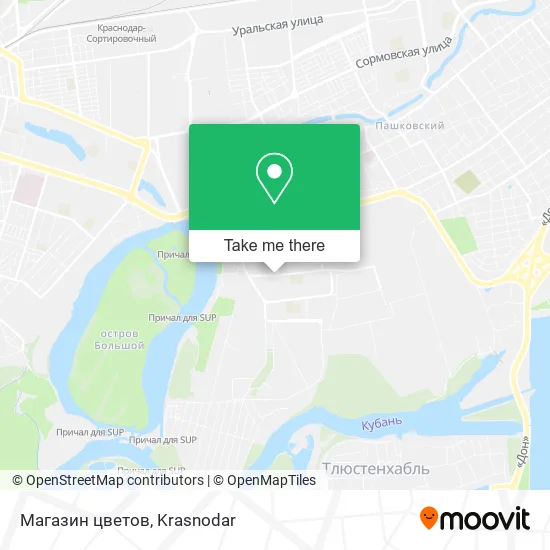 Магазин цветов map