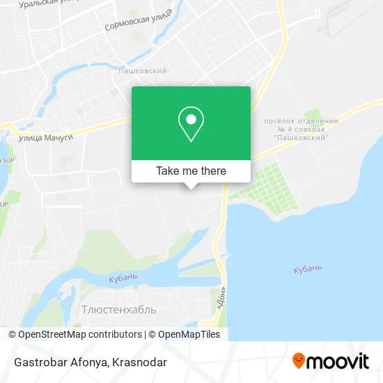 Gastrobar Afonya map