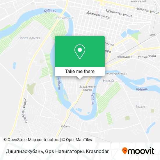Джипиэскубань, Gps Навигаторы map