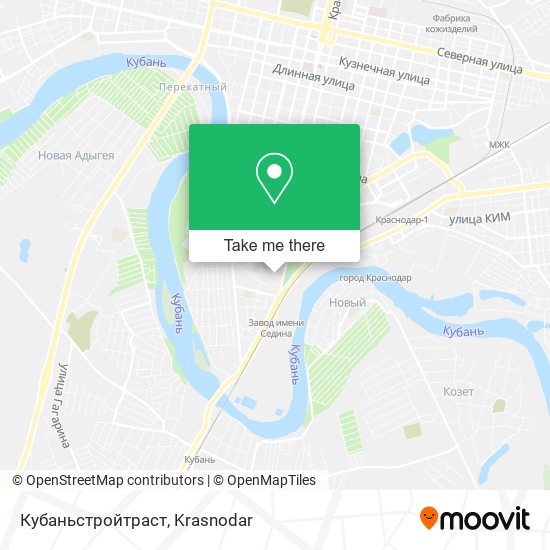 Кубаньстройтраст map