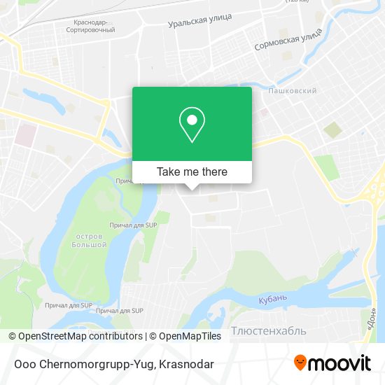 Ooo Chernomorgrupp-Yug map