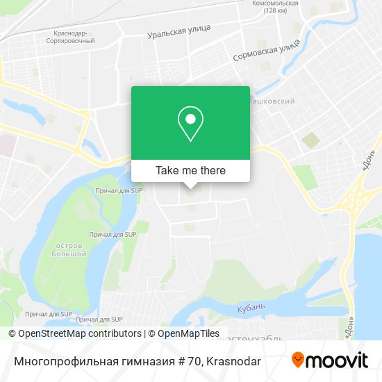 Многопрофильная гимназия # 70 map