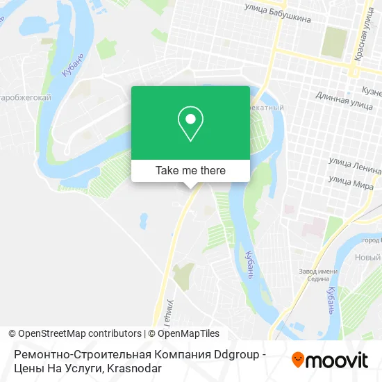 Ремонтно-Строительная Компания Ddgroup - Цены На Услуги map