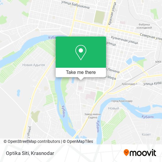 Optika Siti map