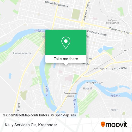 Kelly Services Cis map