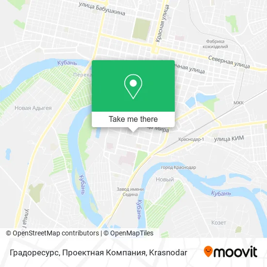 Градоресурс, Проектная Компания map