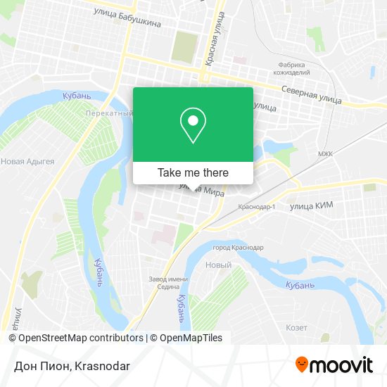 Дон Пион map