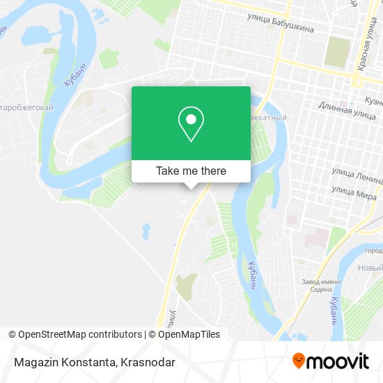 Magazin Konstanta map