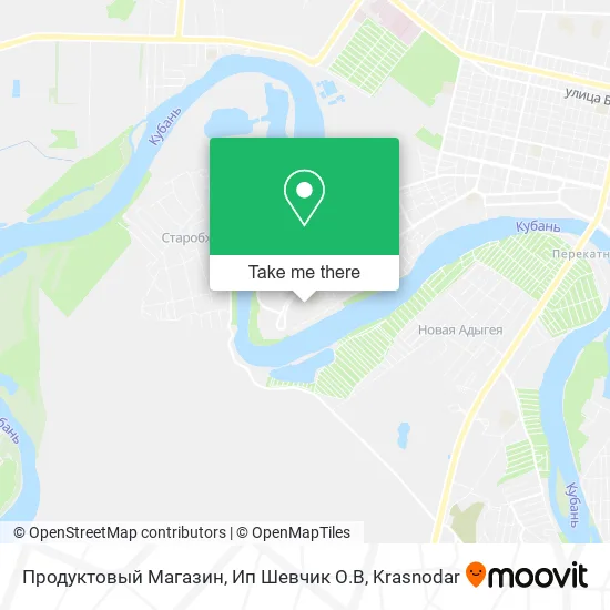 Продуктовый Магазин, Ип Шевчик О.В map