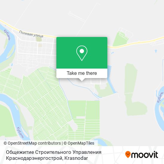 Общежитие Строительного Управления Краснодарэнергострой map