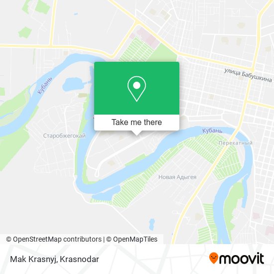 Mak Krasnyj map