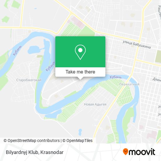 Bilyardnyj Klub map
