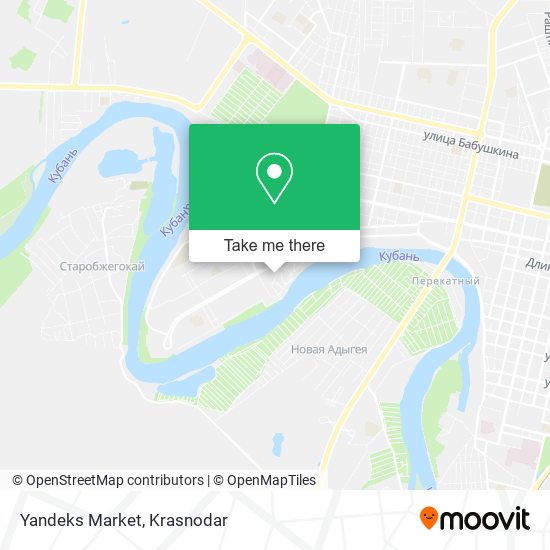 Yandeks Market map