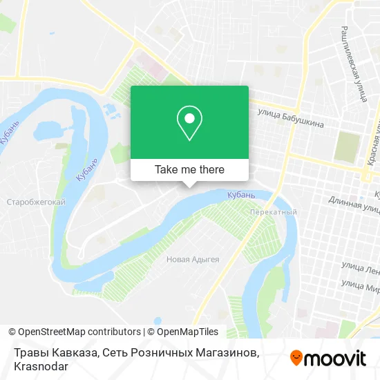 Травы Кавказа, Сеть Розничных Магазинов map