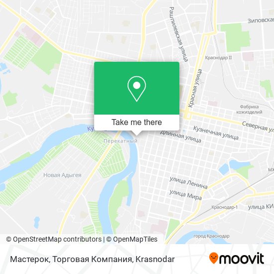 Мастерок, Торговая Компания map