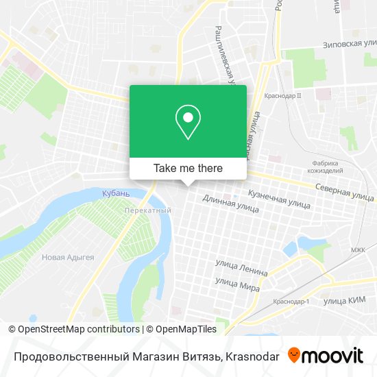 Продовольственный Магазин Витязь map