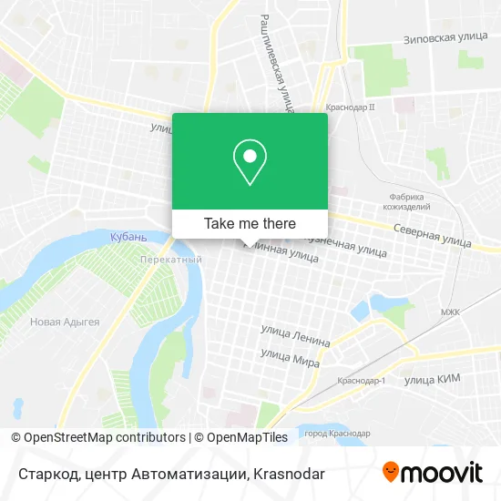 Старкод, центр Автоматизации map