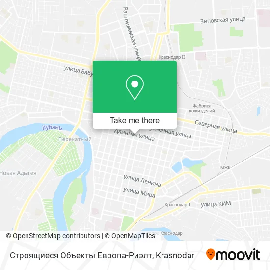 Строящиеся Объекты Европа-Риэлт map