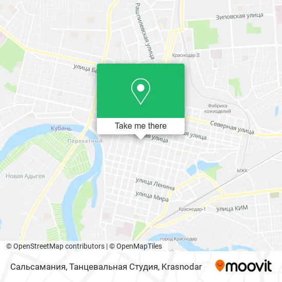 Сальсамания, Танцевальная Студия map