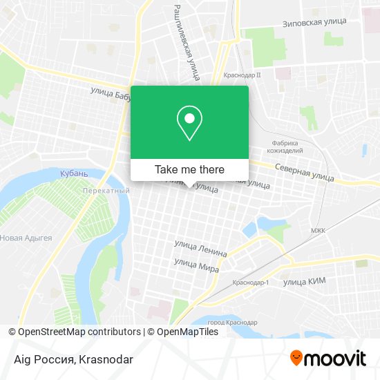 Aig Россия map