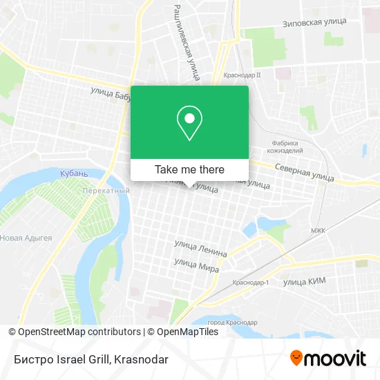 Бистро Israel Grill map
