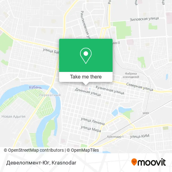 Девелопмент-Юг map