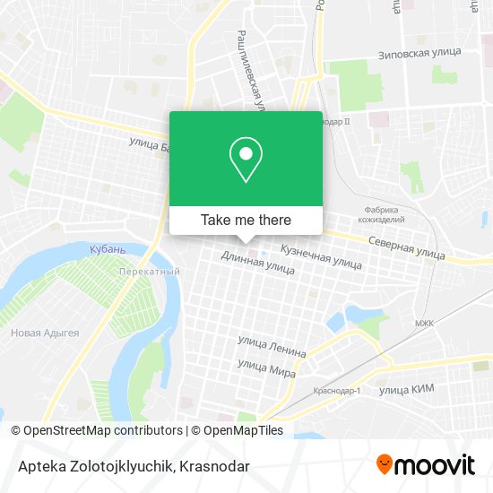 Apteka Zolotojklyuchik map