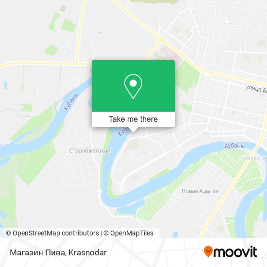 Магазин Пива map