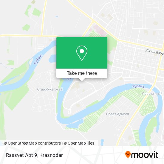 Rassvet Apt 9 map