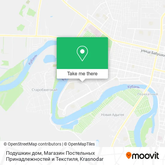 Подушкин дом, Магазин Постельных Принадлежностей и Текстиля map