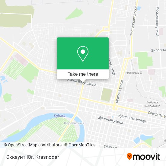 Эккаунт Юг map