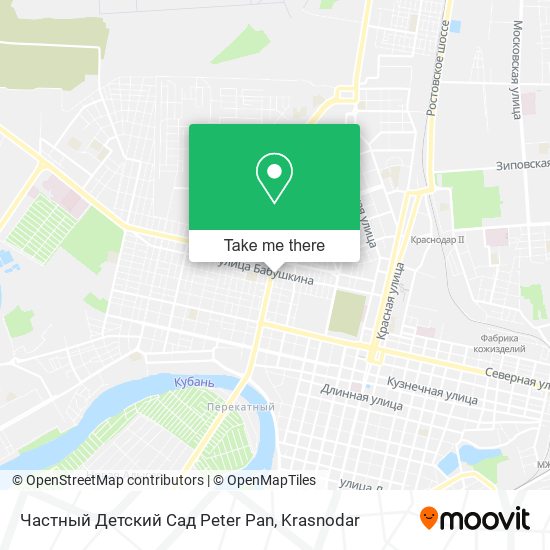 Частный Детский Сад Peter Pan map