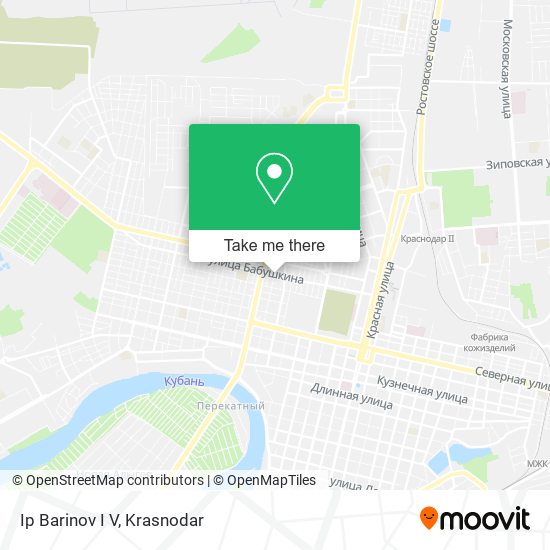 Ip Barinov I V map