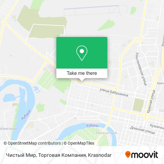 Чистый Мир, Торговая Компания map