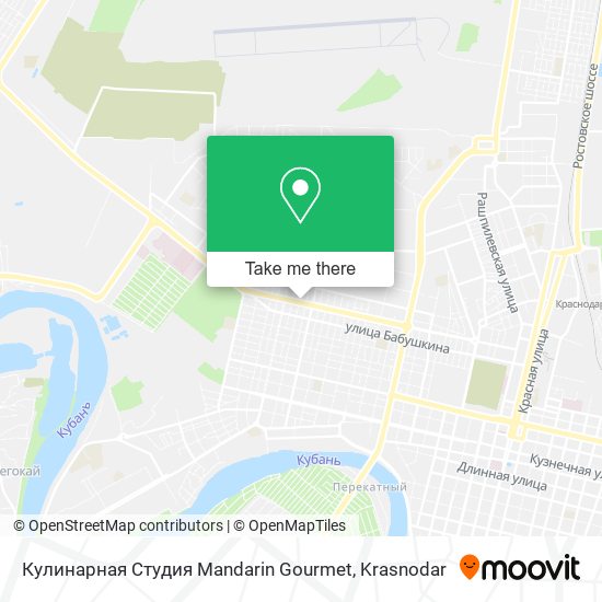 Кулинарная Студия Mandarin Gourmet map