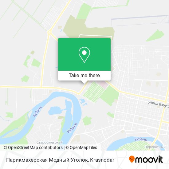 Парикмахерская Модный Уголок map