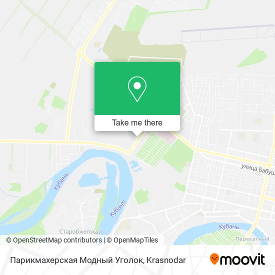 Парикмахерская Модный Уголок map