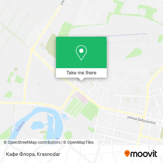 Кафе Флора map