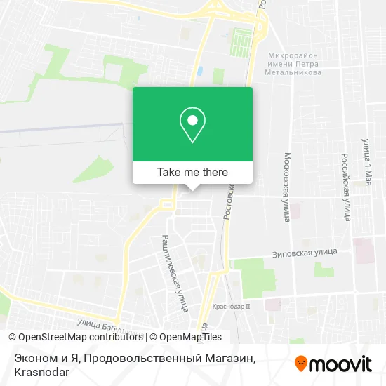 Эконом и Я, Продовольственный Магазин map