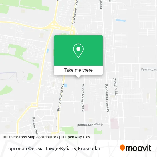 Торговая Фирма Тайди-Кубань map