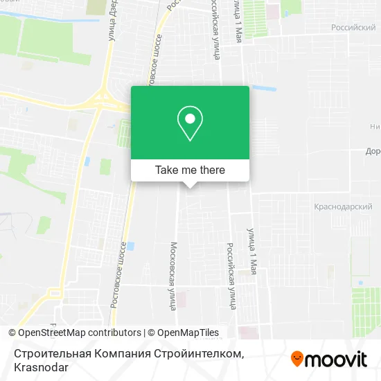 Строительная Компания Стройинтелком map