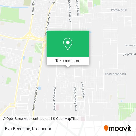 Evo Beer Line map