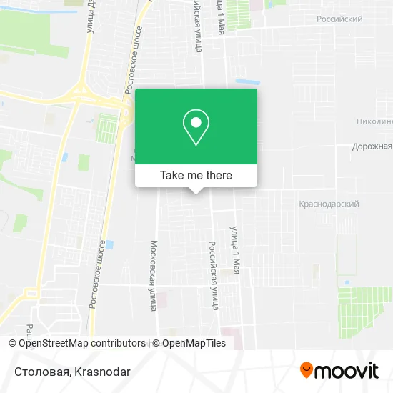 Столовая map