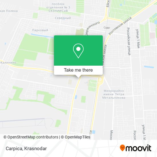Carpica map