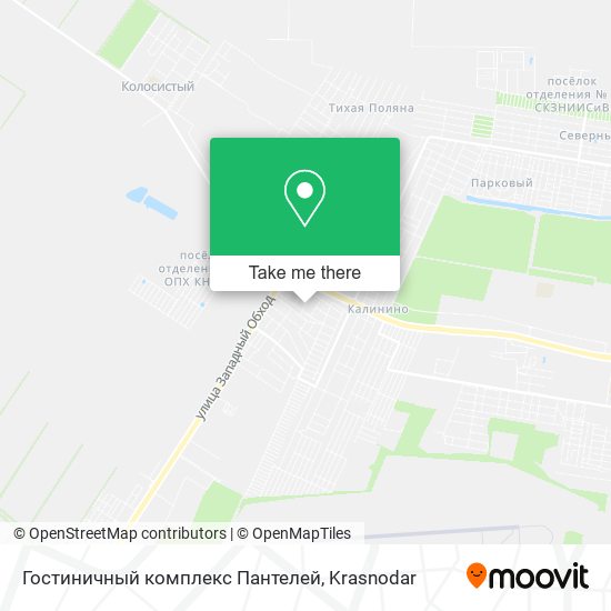Гостиничный комплекс Пантелей map