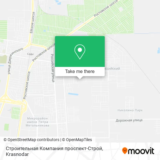 Строительная Компания проспект-Строй map
