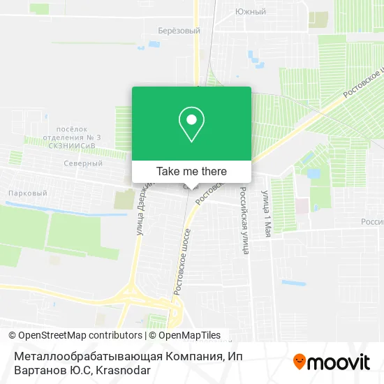Металлообрабатывающая Компания, Ип Вартанов Ю.С map
