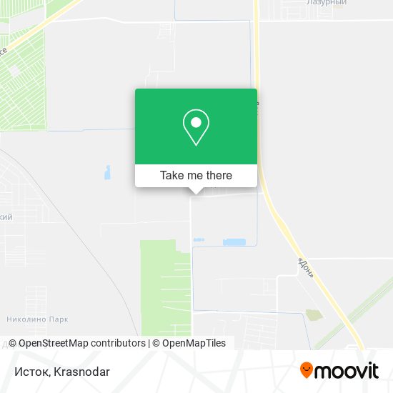 Исток map